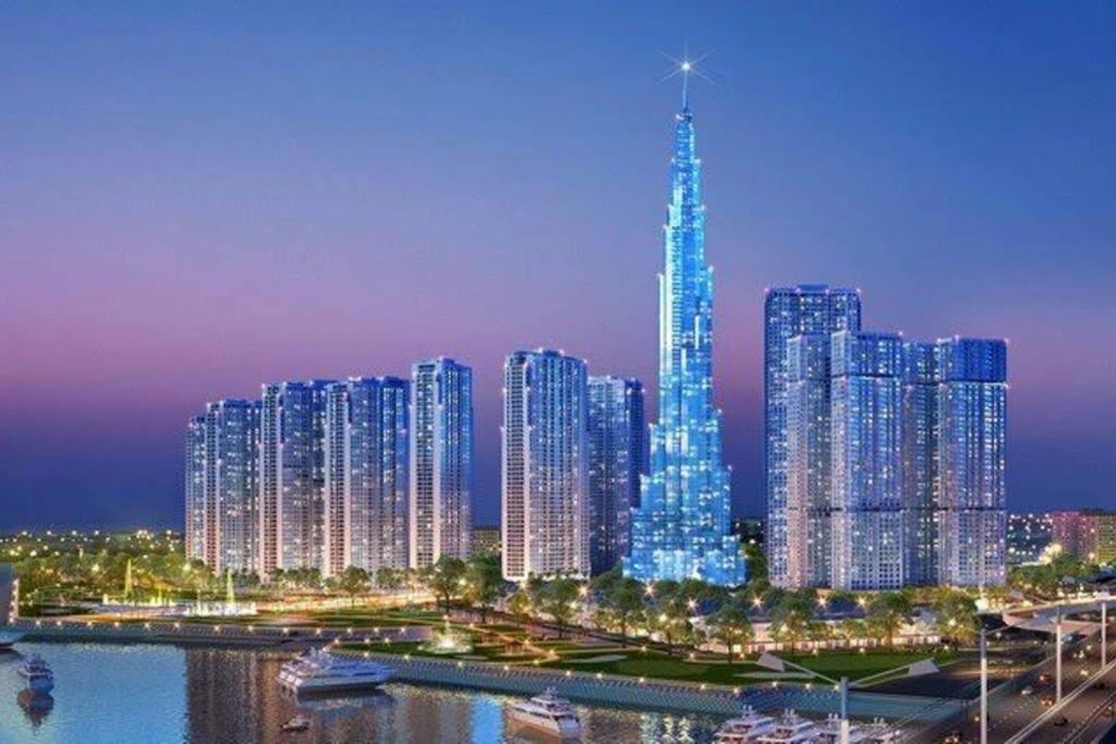 Luxury Apartment Vinhomes Ho Chi Minh-staden Exteriör bild